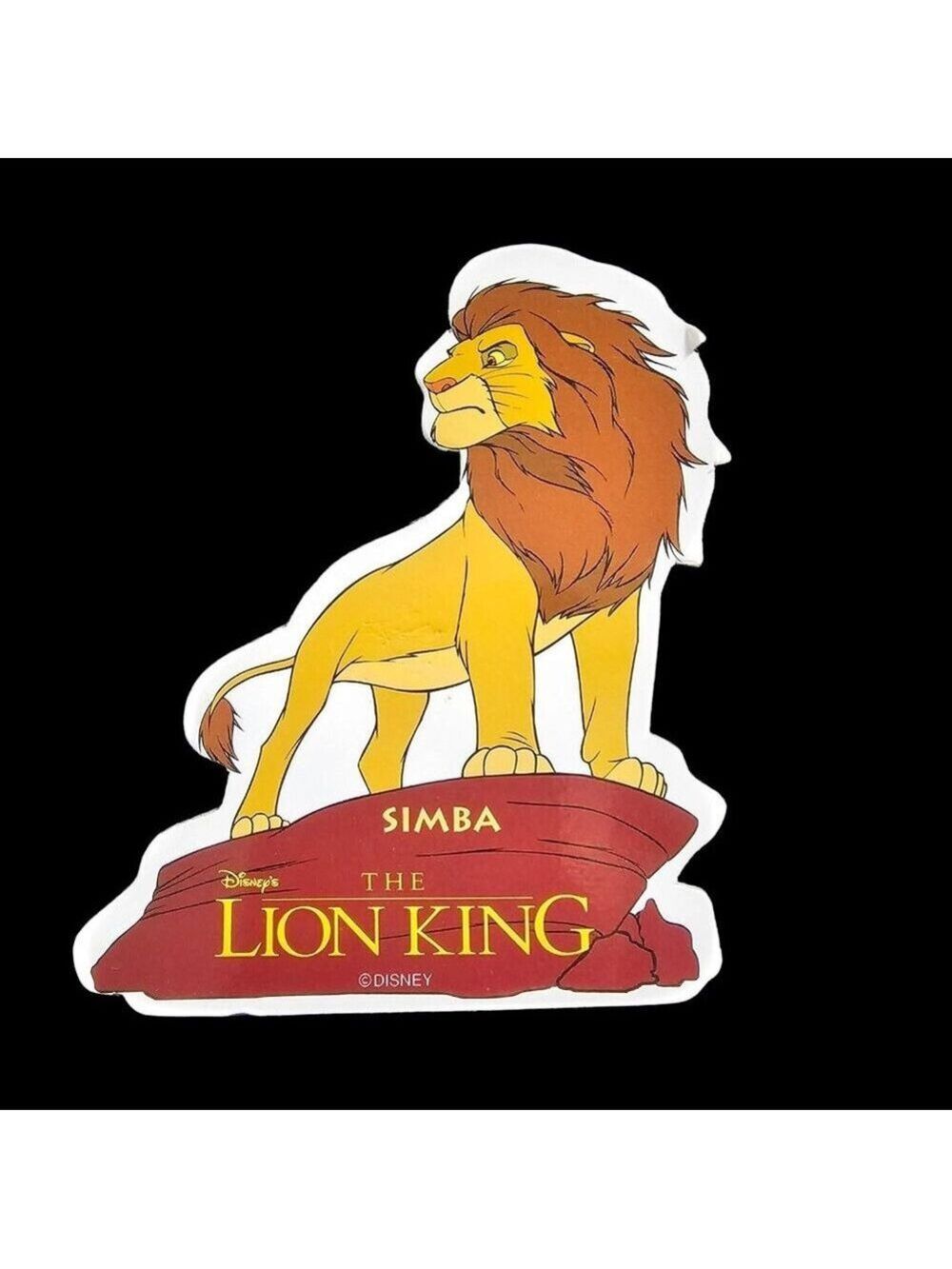 Walt Disney The Lion King Promo Badge Simba Mufasa Zazu BUNDLE Of 2 Pins - Picture 2 of 13